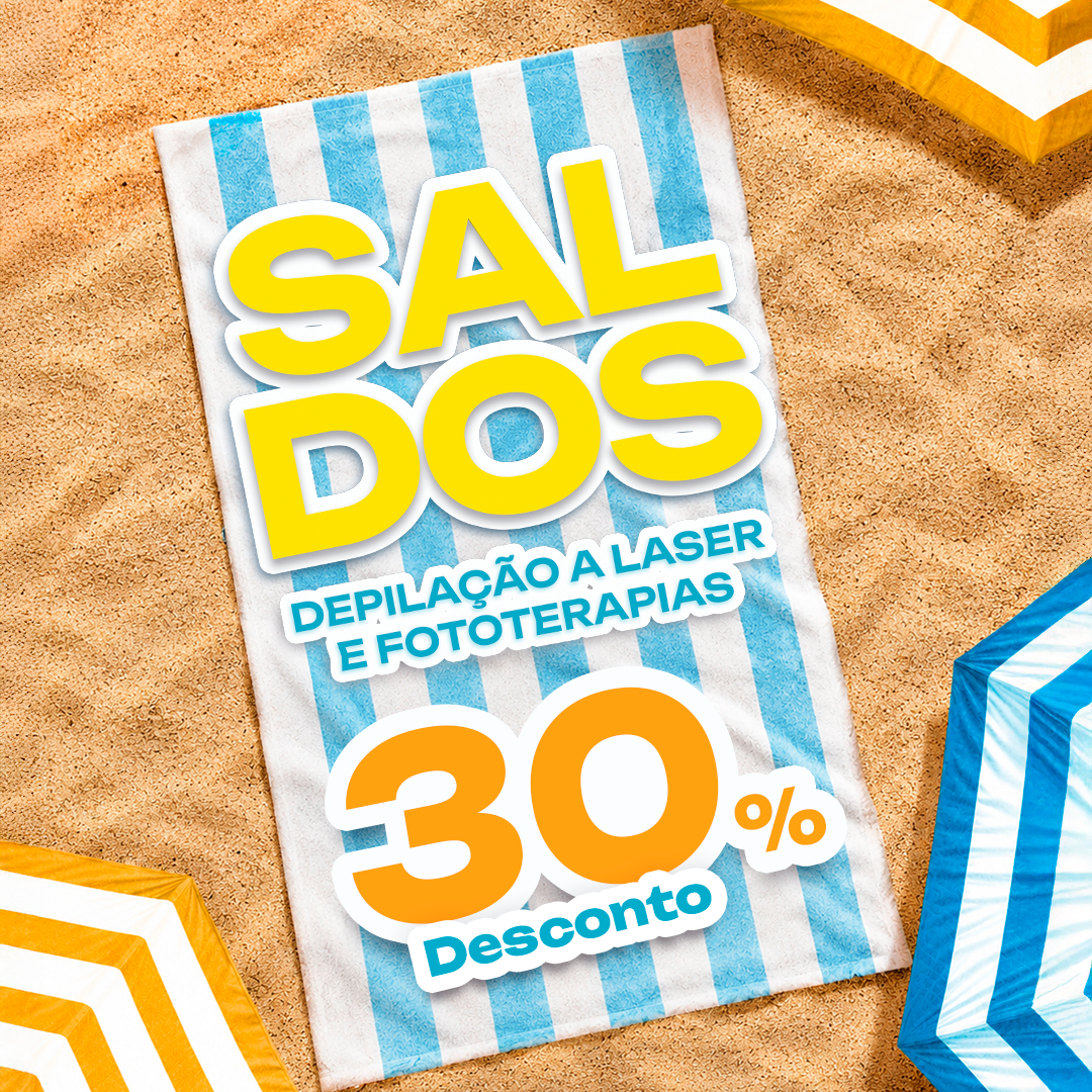 Saldos de Verão DepilConcept - desconto em depilação a laser