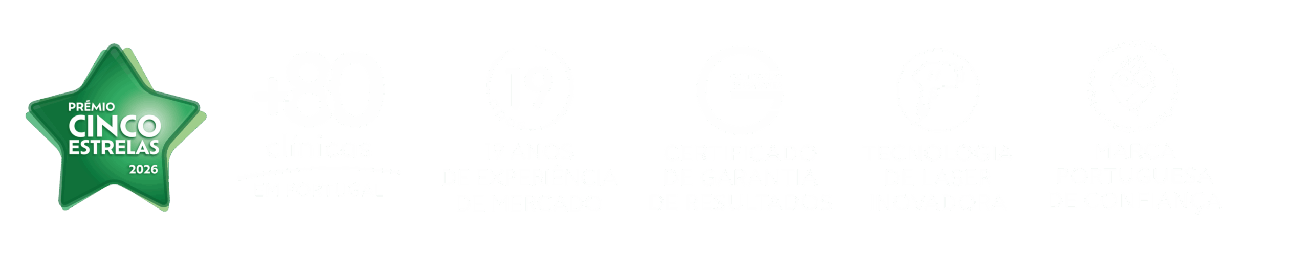 Prémio Cinco Estrelas 2026 - DepilConcept